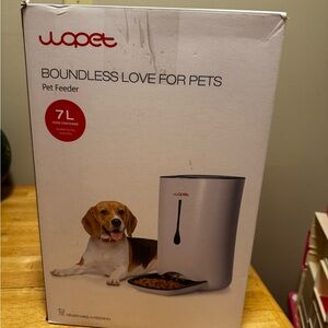Automatic Pet Feeder - Silver
